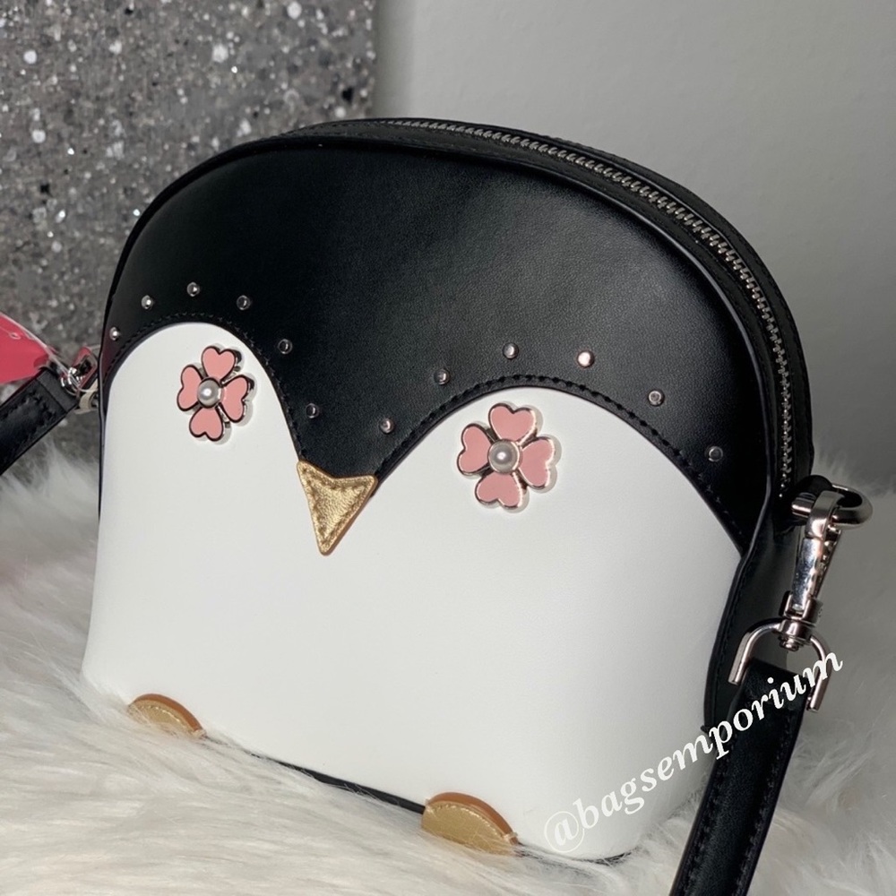 Kate Spade Frosty Penguin Crossbody Bag - Picture 5 of 8
